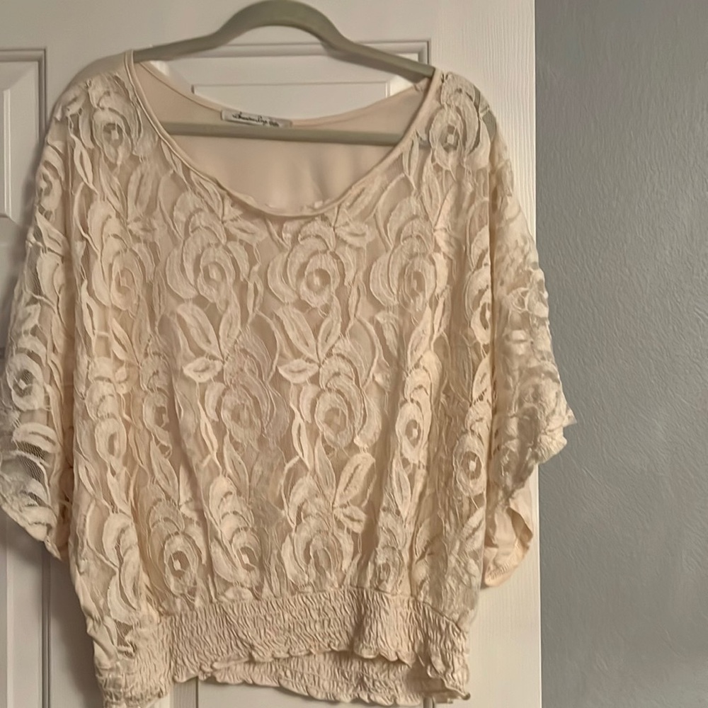 Lace shirt